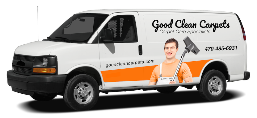 Good Clean Carpets Van
